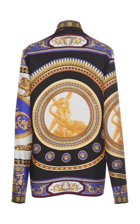 versace collection shirt trend|versace long sleeve t shirts.